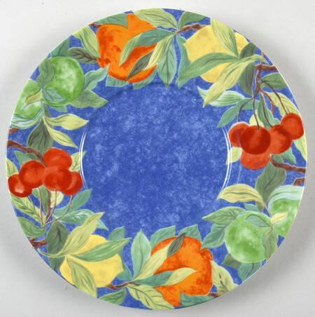 Jardin Bleu Saucer for Breakfast Cup