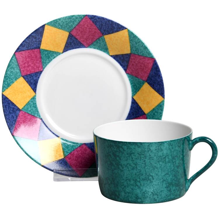 LAJ1 Flat Cup & Saucer Set