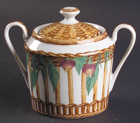 Marche Aux Herbes Sugar Bowl & Lid