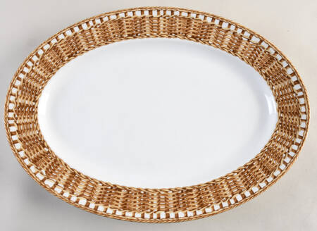 Marche Aux Herbes 16" Oval Serving Platter