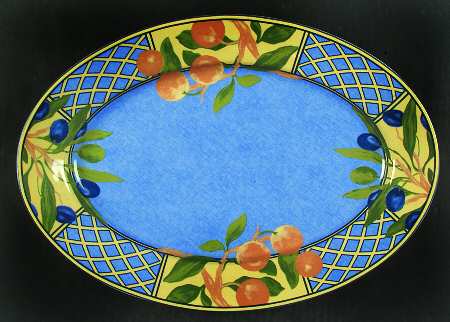 Provence 14" Oval Serving Platter