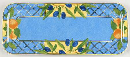 Provence Oblong Cake Plate