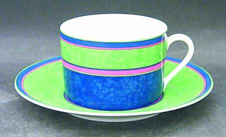 Terra Nova Flat Cup & Saucer Set