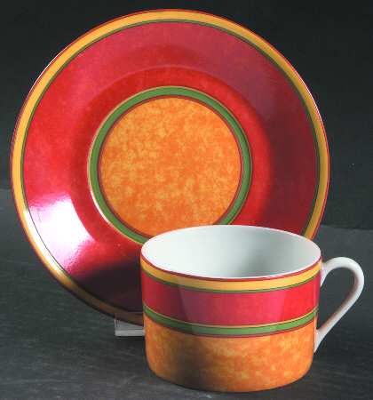 Terra Nova Flat Cup & Saucer Set