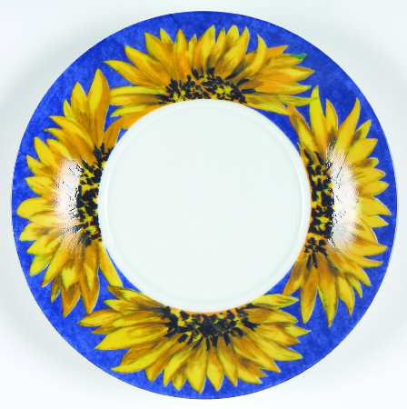 Tournesol Blue Saucer