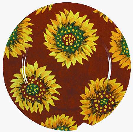 Tournesol Brown Service Plate (Charger)