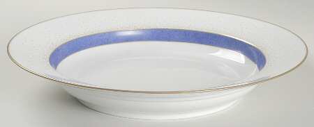 Lupins Deep Round Platter