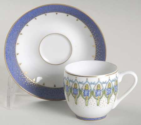Lupins Mocha Cup & Saucer Set