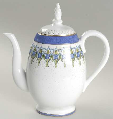 Lupins Coffee Pot & Lid