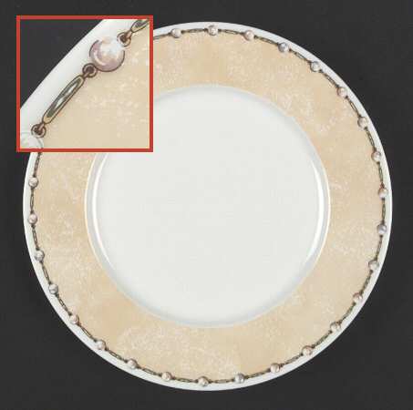 Perles Salad Plate