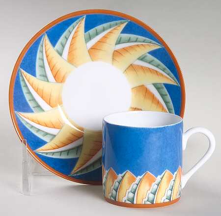 Soleil Mocha Cup & Saucer Set