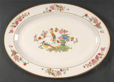 Audubon 16" Oval Serving Platter