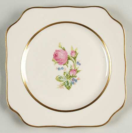 Betty Lou Square Salad Plate