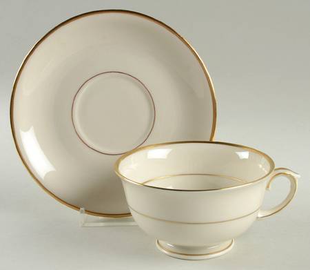 Colonial Footed Cup & Saucer Set