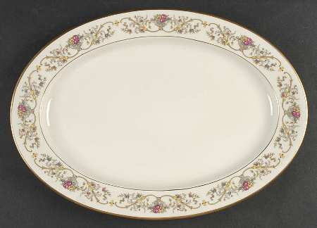Dorothea 14" Oval Serving Platter