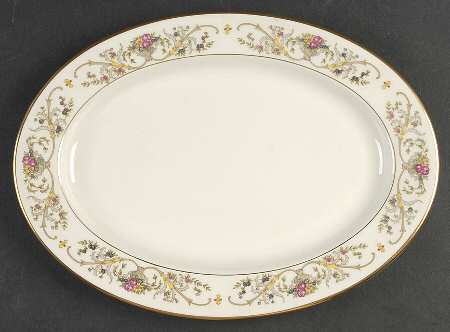 Dorothea 12" Oval Serving Platter