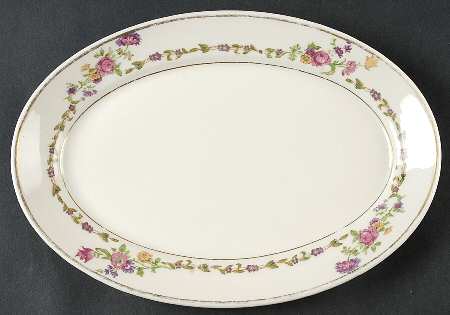 Doris 10" Oval Serving Platter