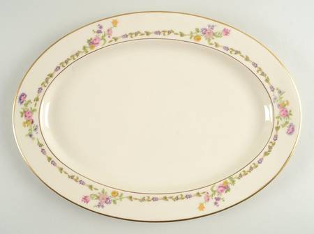 Doris 14" Oval Serving Platter