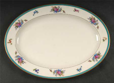 Elizabeth Leigh 16" Oval Serving Platter by Lamberton