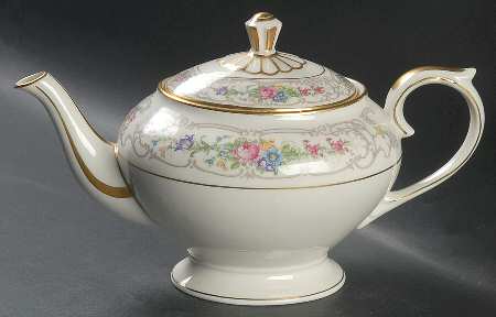 Flora Teapot & Lid