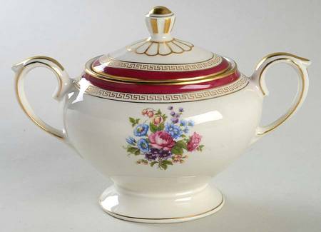 Hiawatha Sugar Bowl & Lid by Lamberton
