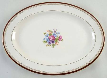 Hiawatha 16" Oval Serving Platter