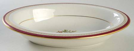 Hiawatha 10" Oval Vegetable Bowl