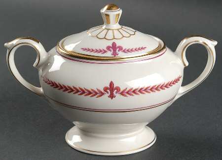 Marie Louise Sugar Bowl & Lid