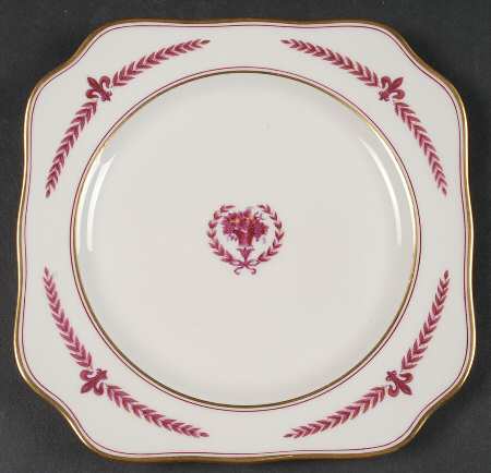Marie Louise Square Salad Plate
