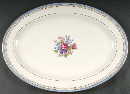 Martha Washington 16" Oval Serving Platter