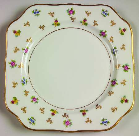 Molly Pitcher Square Salad Plate by Lamberton