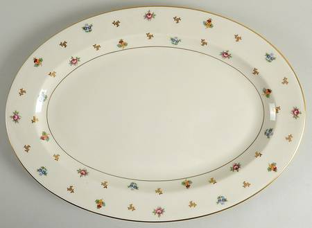 Molly Pitcher 16" Oval Serving Platter