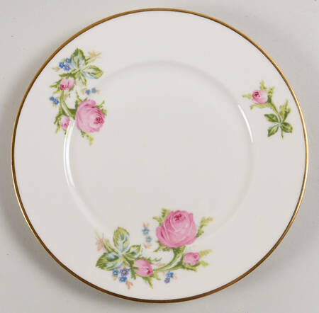 Moss Rose Salad Plate