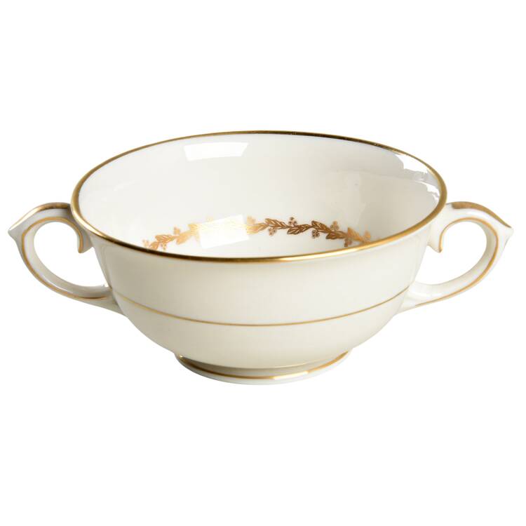 Mt. Vernon Footed Cream Soup Bowl