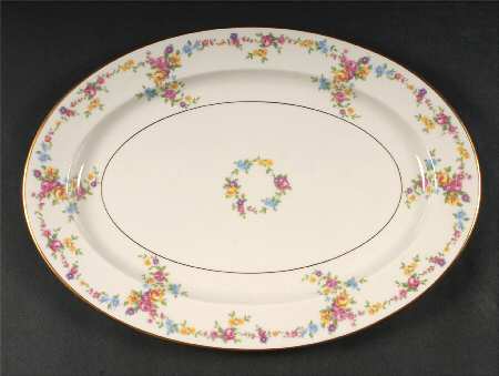 Peggy Shippen 14" Oval Serving Platter