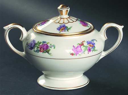 Plymouth Sugar Bowl & Lid