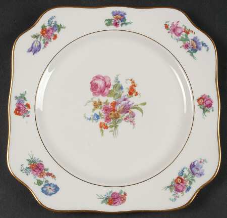 Plymouth Square Salad Plate