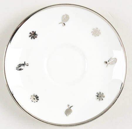 Rena Platinum Saucer for Demitasse Cup