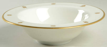 Rena Gold Rim Soup Bowl