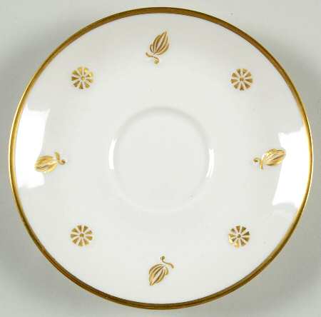 Rena Gold Saucer for Demitasse Cup