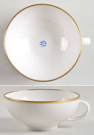 Rena Blue Flat Cup