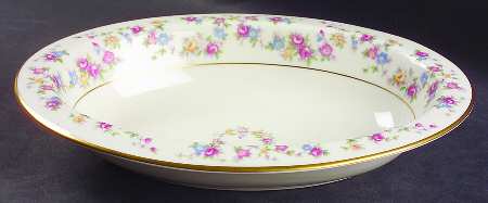 Reverie 10" Oval Vegetable Bowl