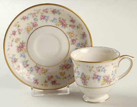 Reverie Footed Demitasse Cup & Saucer Set