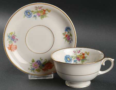 Rita Maria Footed Cup & Saucer Set