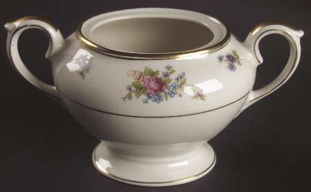 Rose of Lamberton Sugar Bowl No Lid
