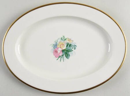 Spring Garden 12" Oval Serving Platter
