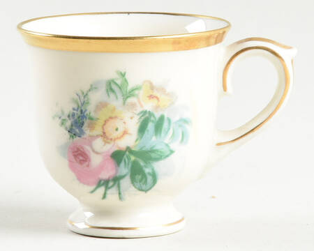 Spring Garden Footed Demitasse Cup by Lamberton