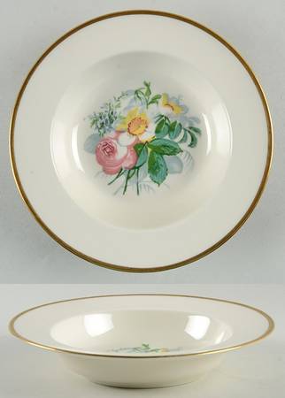 Spring Garden Rim Soup Bowl