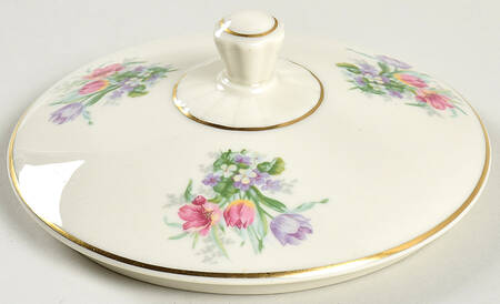 Tulip Time Lid for Round Vegetable