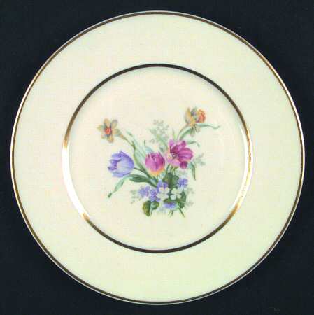 Tulip Time Salad Plate